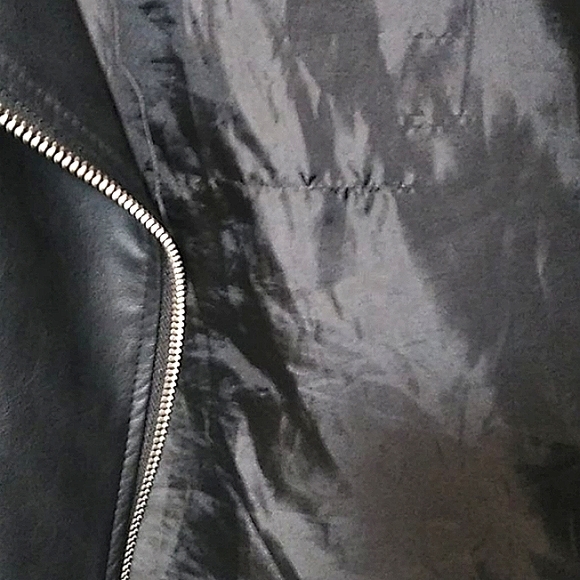 Faux Leather Justice Moto Jacket - Picture 9 of 10